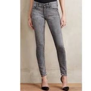 MOTHER The Looker,m gray skinny jeans sz 28